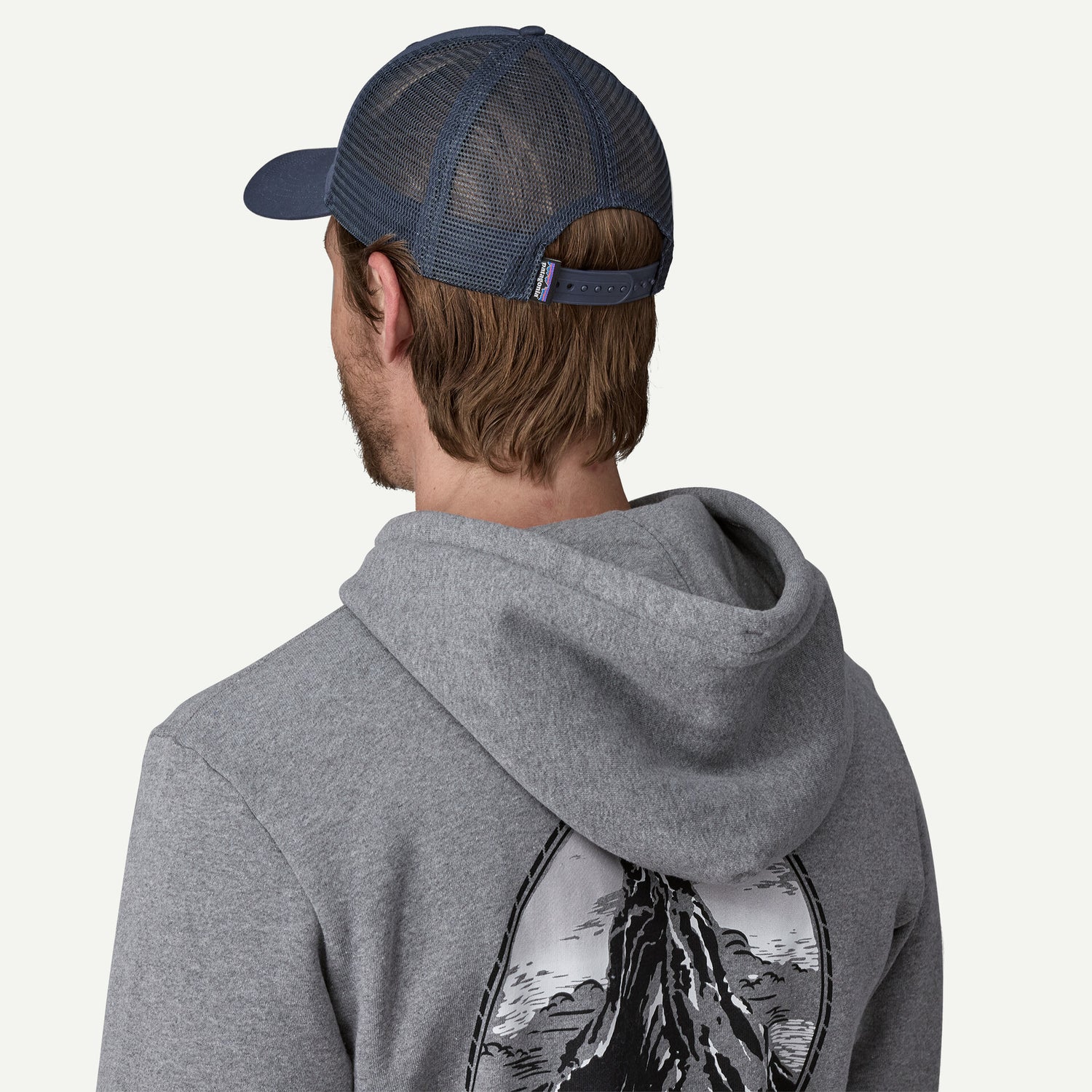 P-6 Logo LoPro Trucker Hat NEW NAVY / EN STL