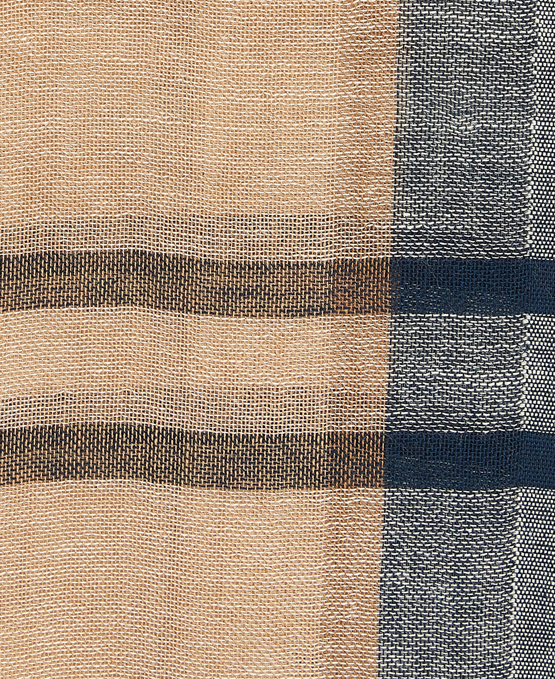 Abigail Tartan halsduk ANTIQUE WHITE/PINK / EN STL