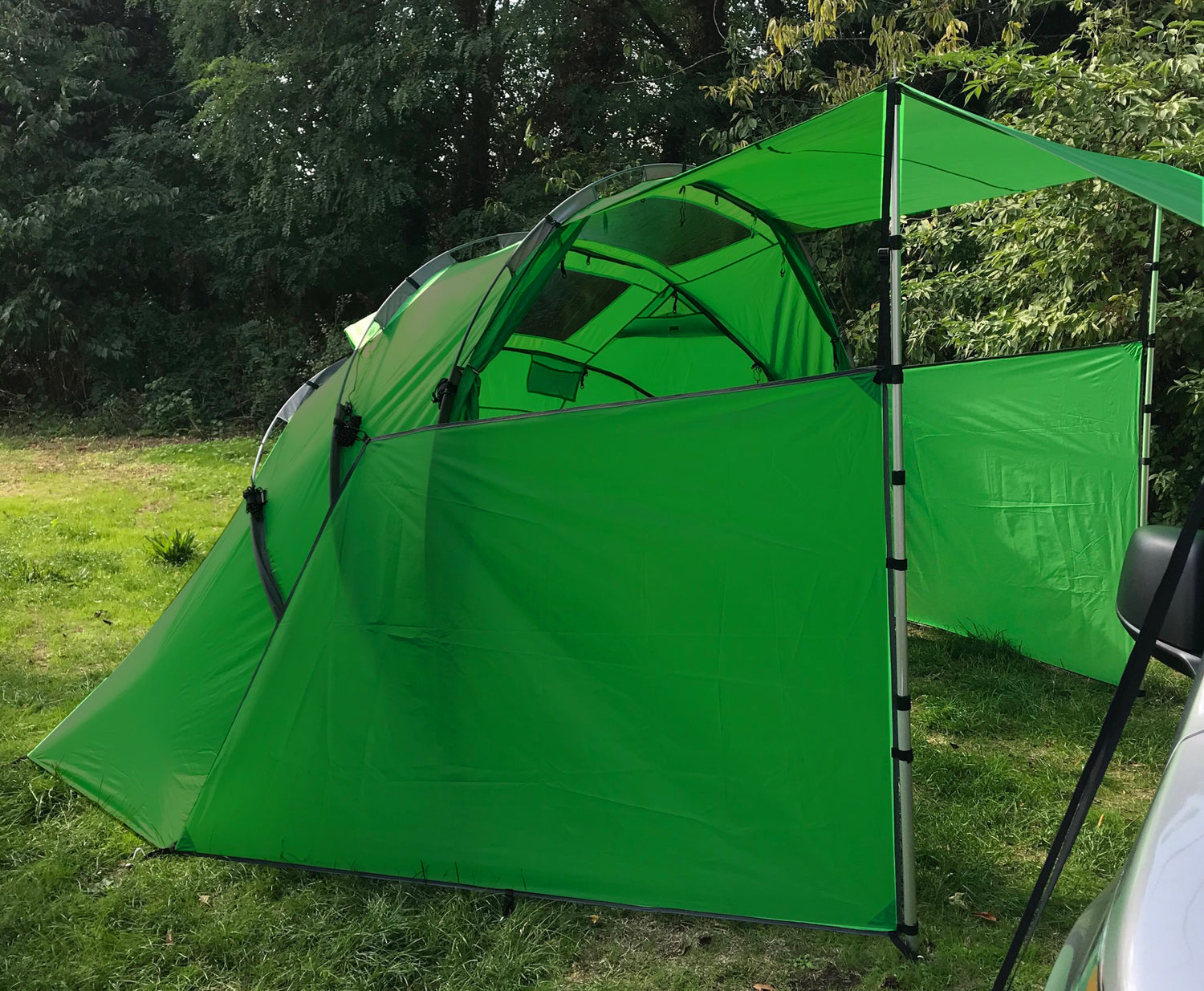 Multitält för Campervans, camping och bil FOREST GREEN / ONE SIZE