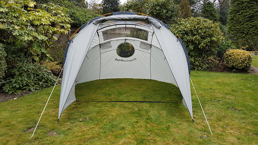 Multitält för Campervans, camping och bil DARK GREY / ONE SIZE