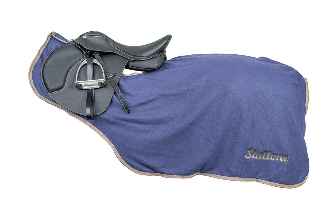 Ländtäcke Fleece NAVY / L