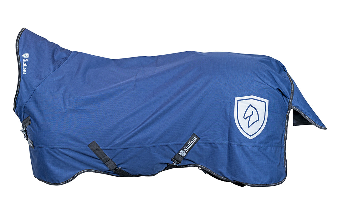 Regntäcke Super Guard Fleece med hög hals NAVY / 145 CM