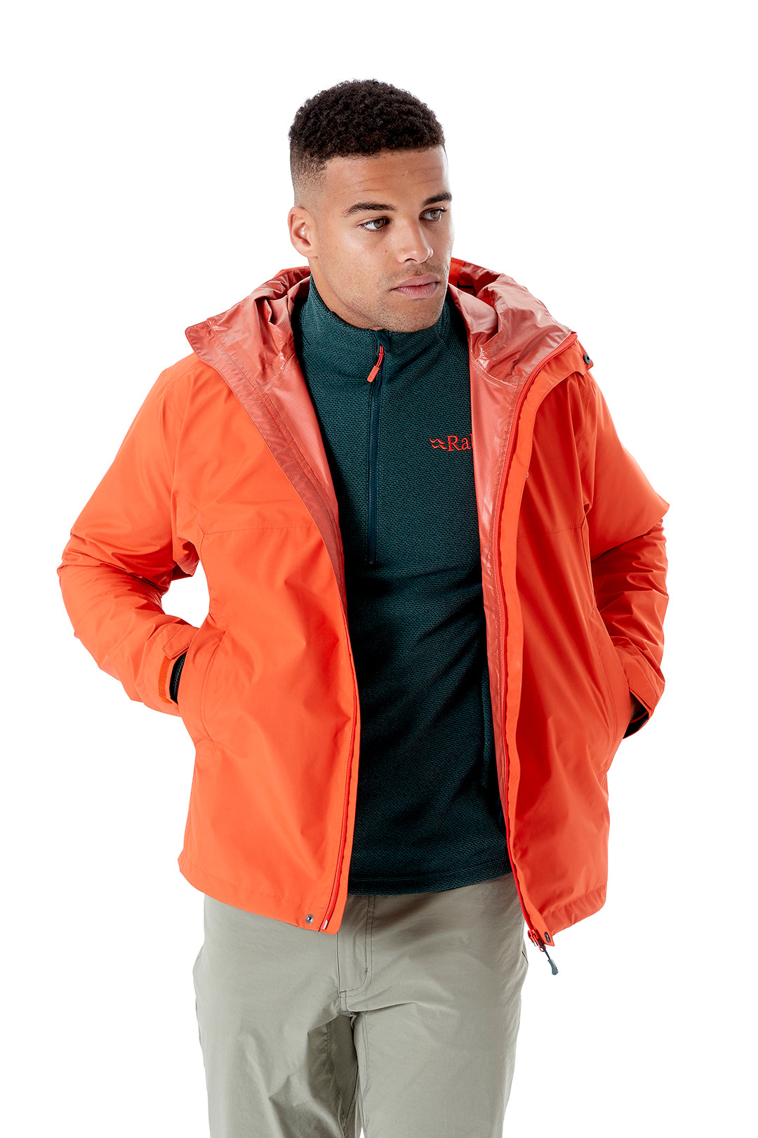 Downpour Eco Jacket FIRECRACKER / M