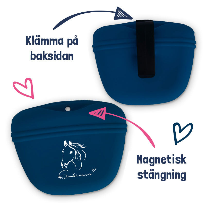 Godispåse i silikon BLÅ / 1 STYCKE