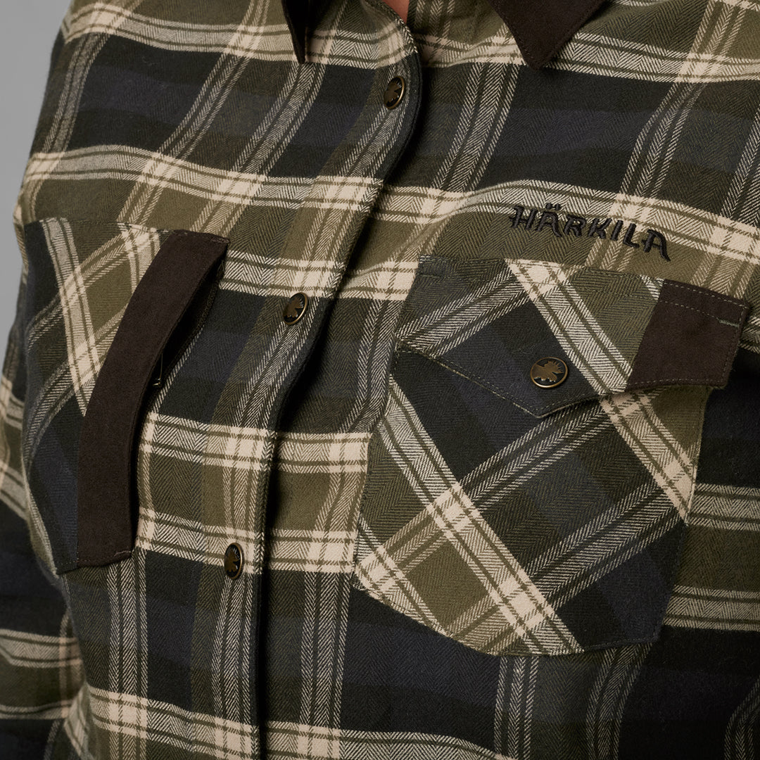 Aivak L/S Skjorta - Dam OLIVE / M