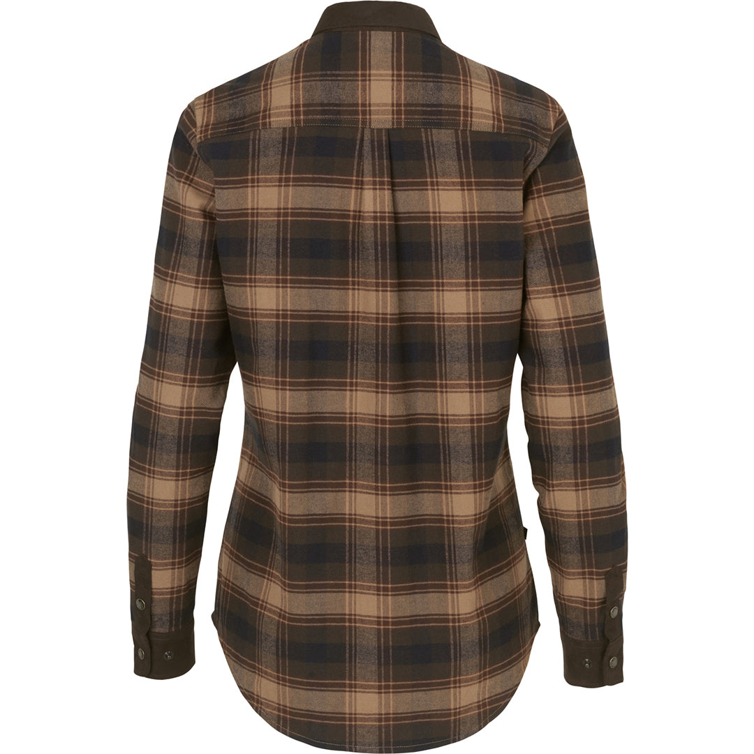 Aivak L/S Skjorta - Dam BURGUNDY / L