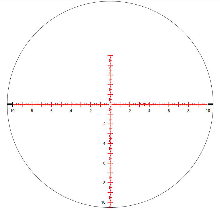 K328i DLR 3,5-28x56 CCW FFP MIL MATT SVART / 36 MM / CCW / SKMR+ / WIND R