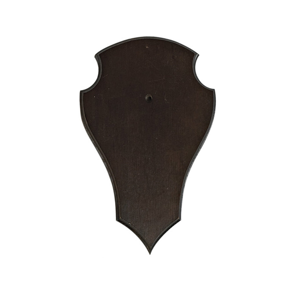 Trofésköld Rådjur SVART / 20X12CM