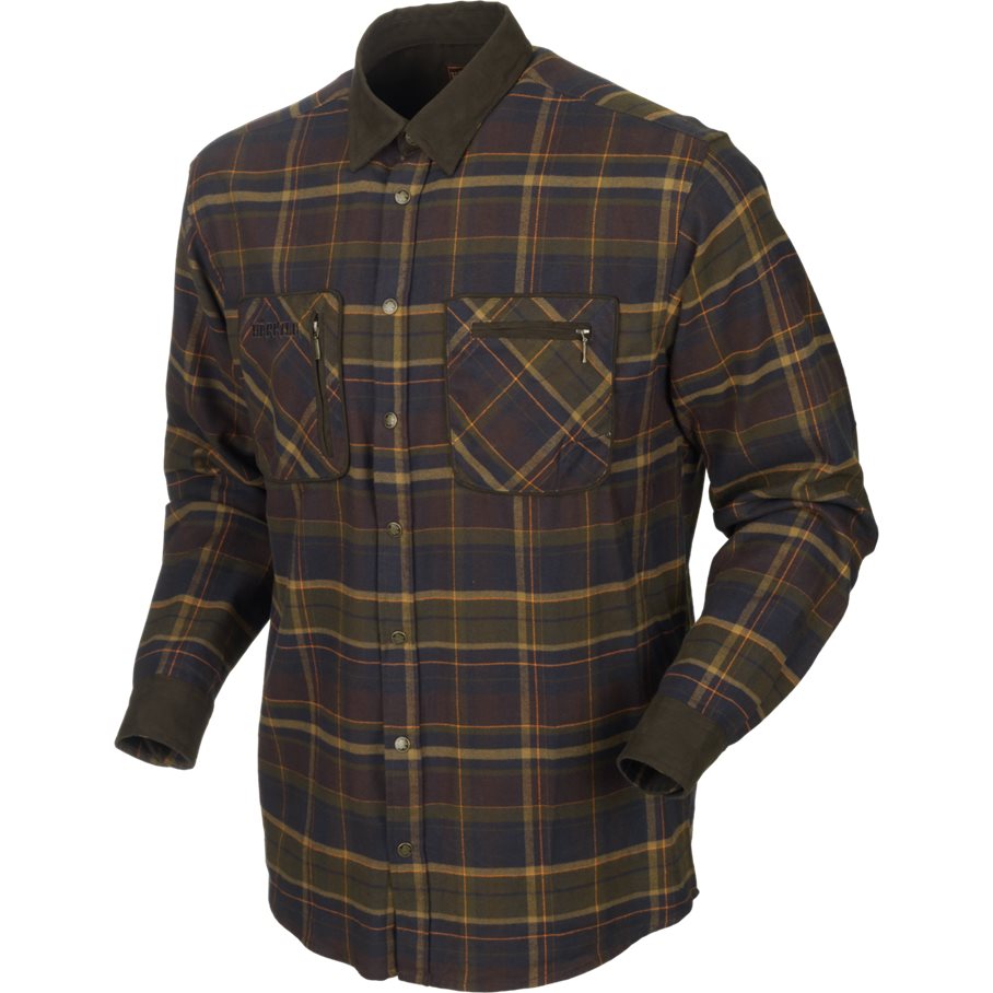 Skjorta Pajala MELLOW BROWN CHECK / 3XL
