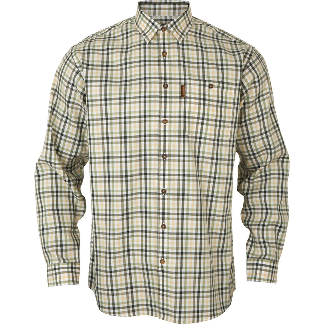 Milford L/S Skjorta BEECH GREEN CHECK / XXL