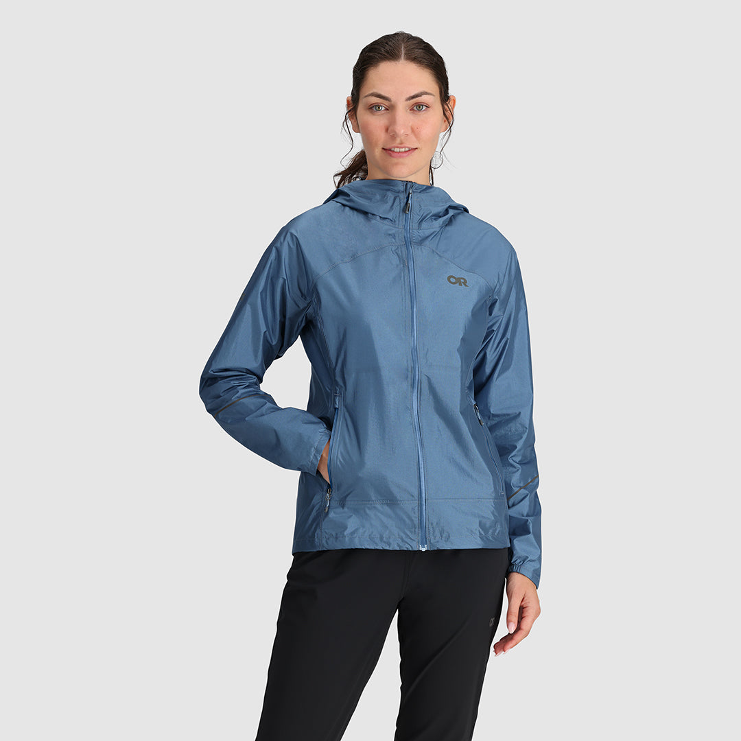 Womens Helium Rain Jacket OLYMPIC / S