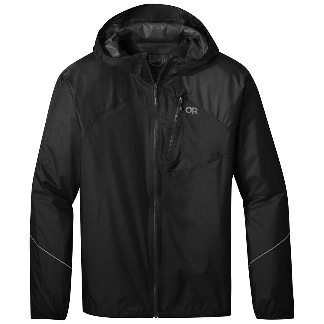 Mens Helium Rain Jacket BLACK / L