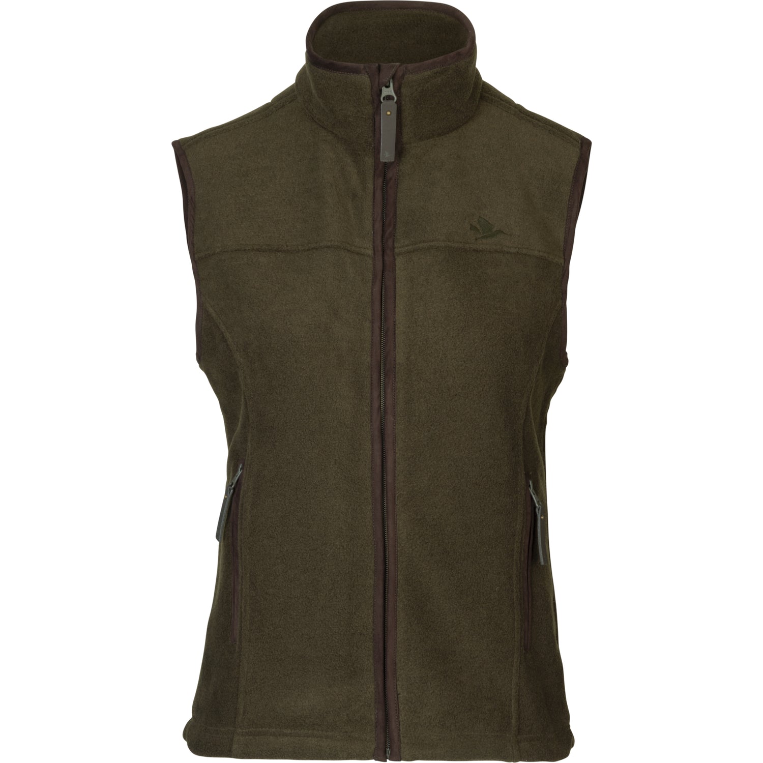 Woodcock Ivy Fleece Väst PINE GREEN MELANGE / M