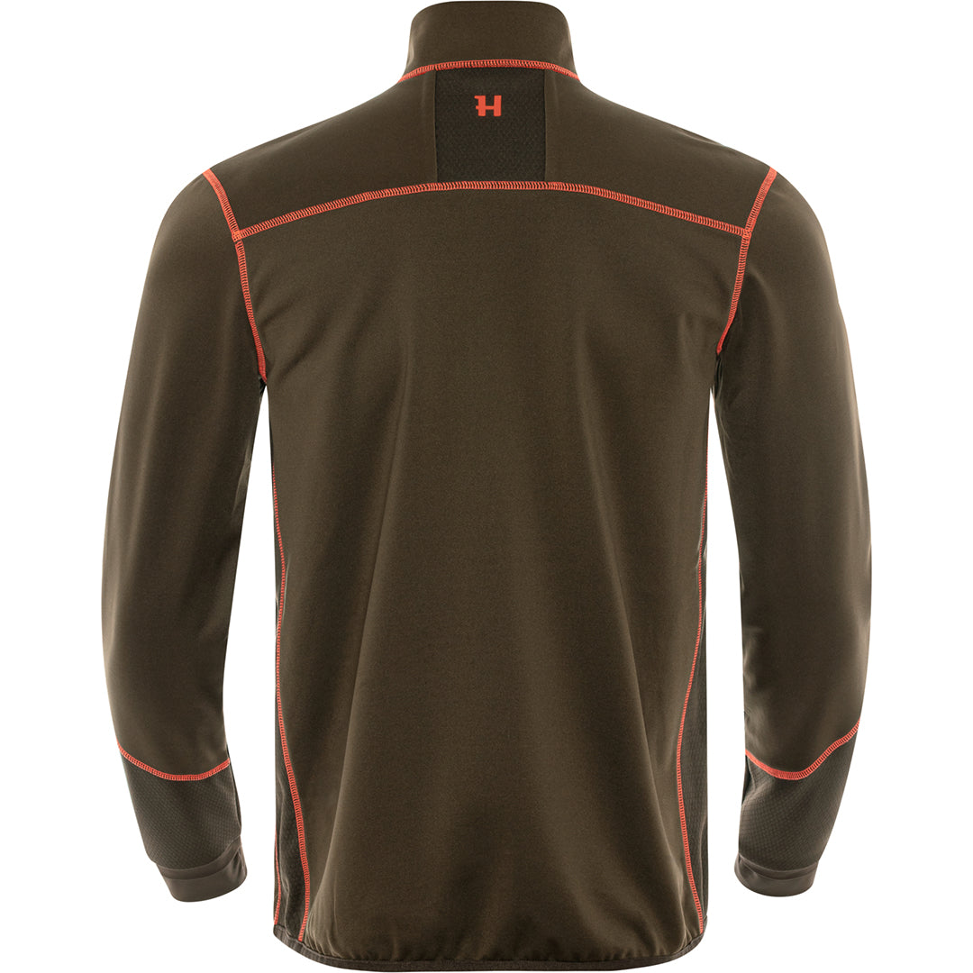 Scandinavian Fleece Jacka WILLOW GREEN/SHADOW BROWN / M