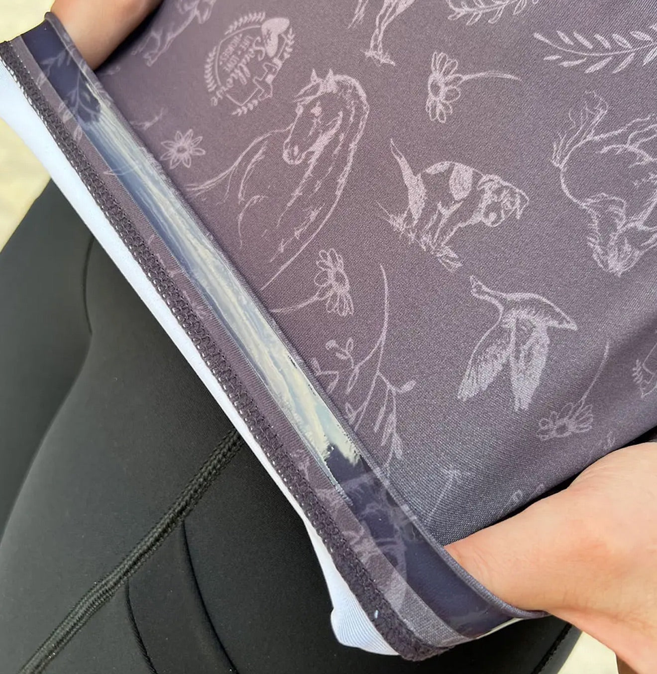 Funktionsskjorta Country Love CHOKLAD / S