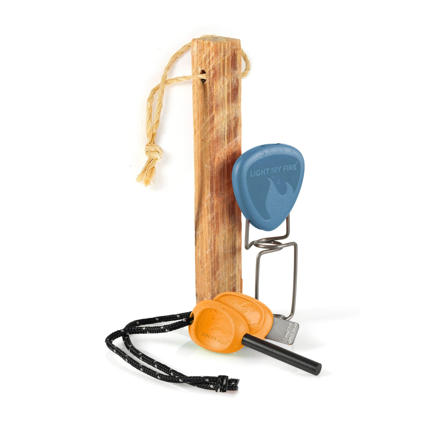 FireLighting Kit 3pcs HAZYBLUE/RUSTYORANGE / SET