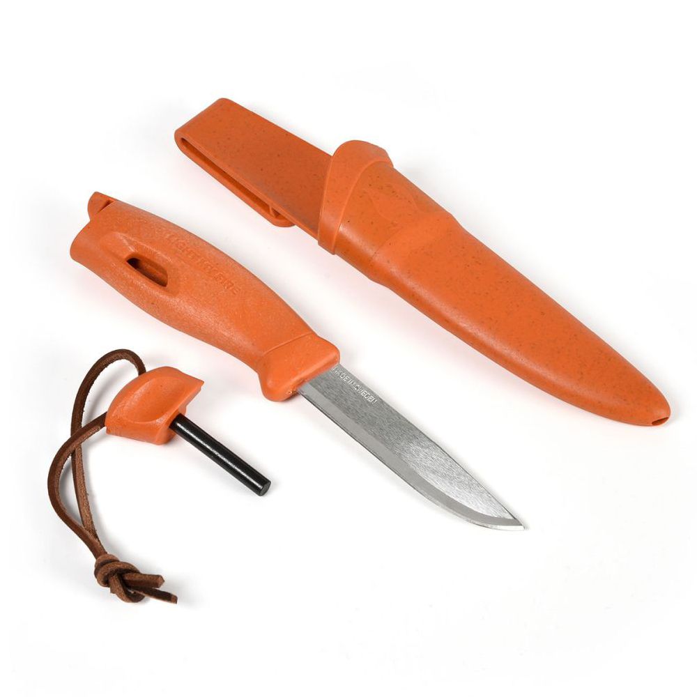 Swedish FireKnife 2in1 RUSTYORANGE / EN STL