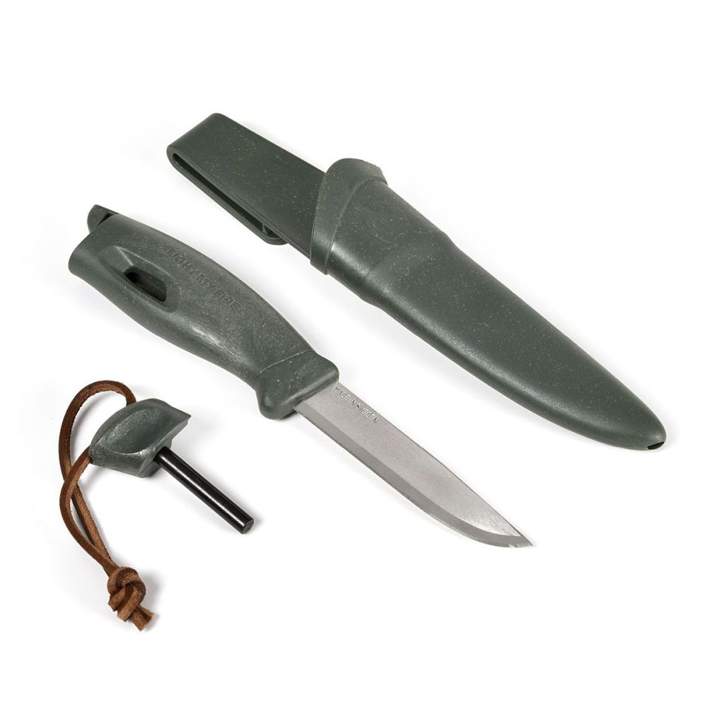 Swedish FireKnife 2in1 SAGEGREEN / EN STL