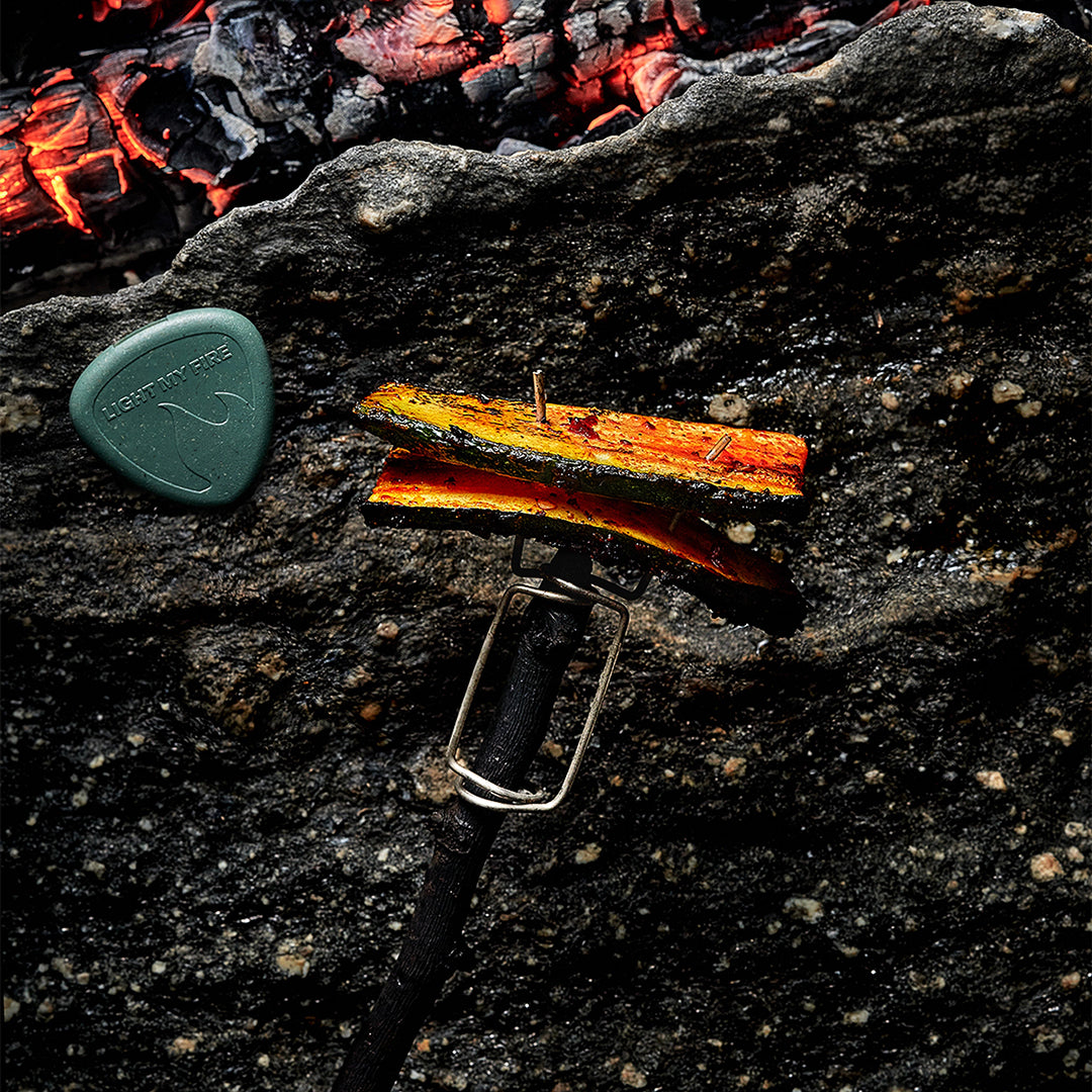 GrandPa´s FireFork 2-pack MUSTYYELLOW/HAZYBLUE / 103X47X19 MM