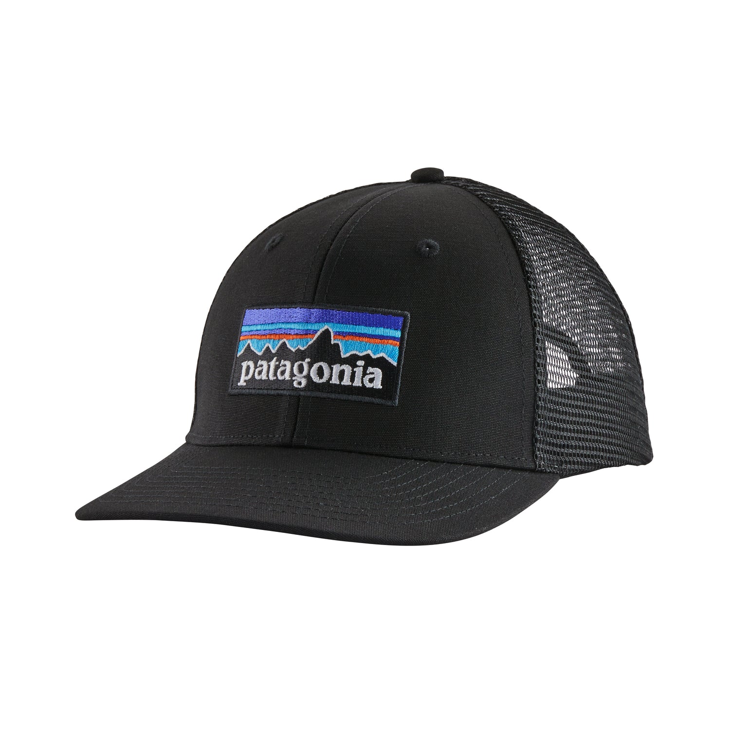 P-6 Logo Trucker Hat BLACK / EN STL