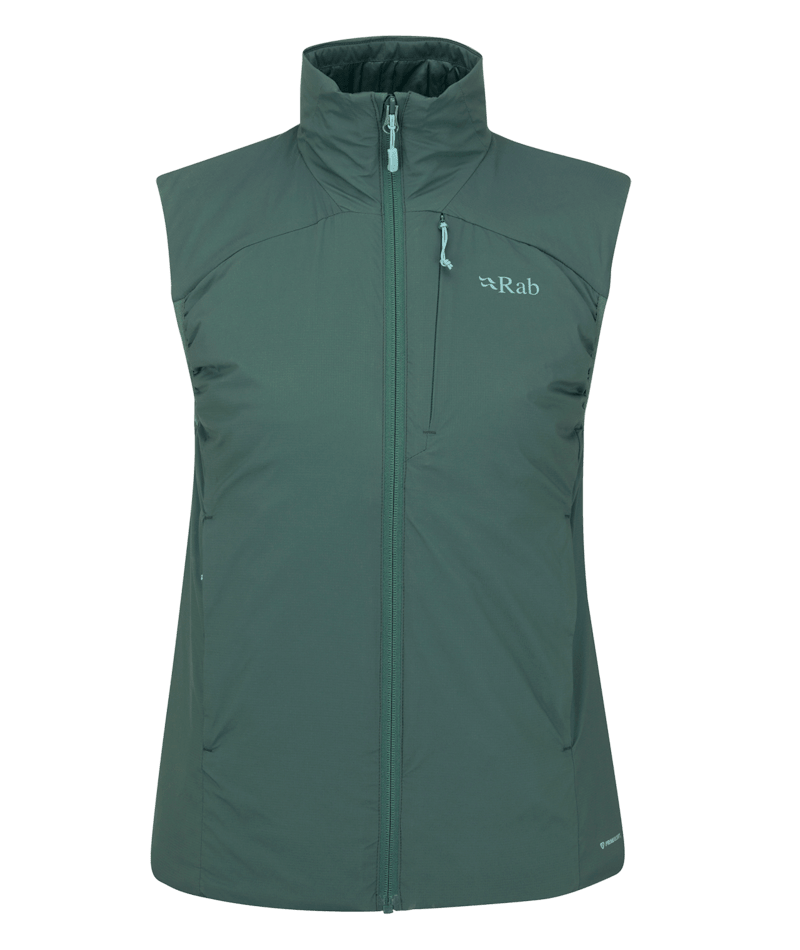 Xenair Vest Women GREEN SLATE / UK 12-M