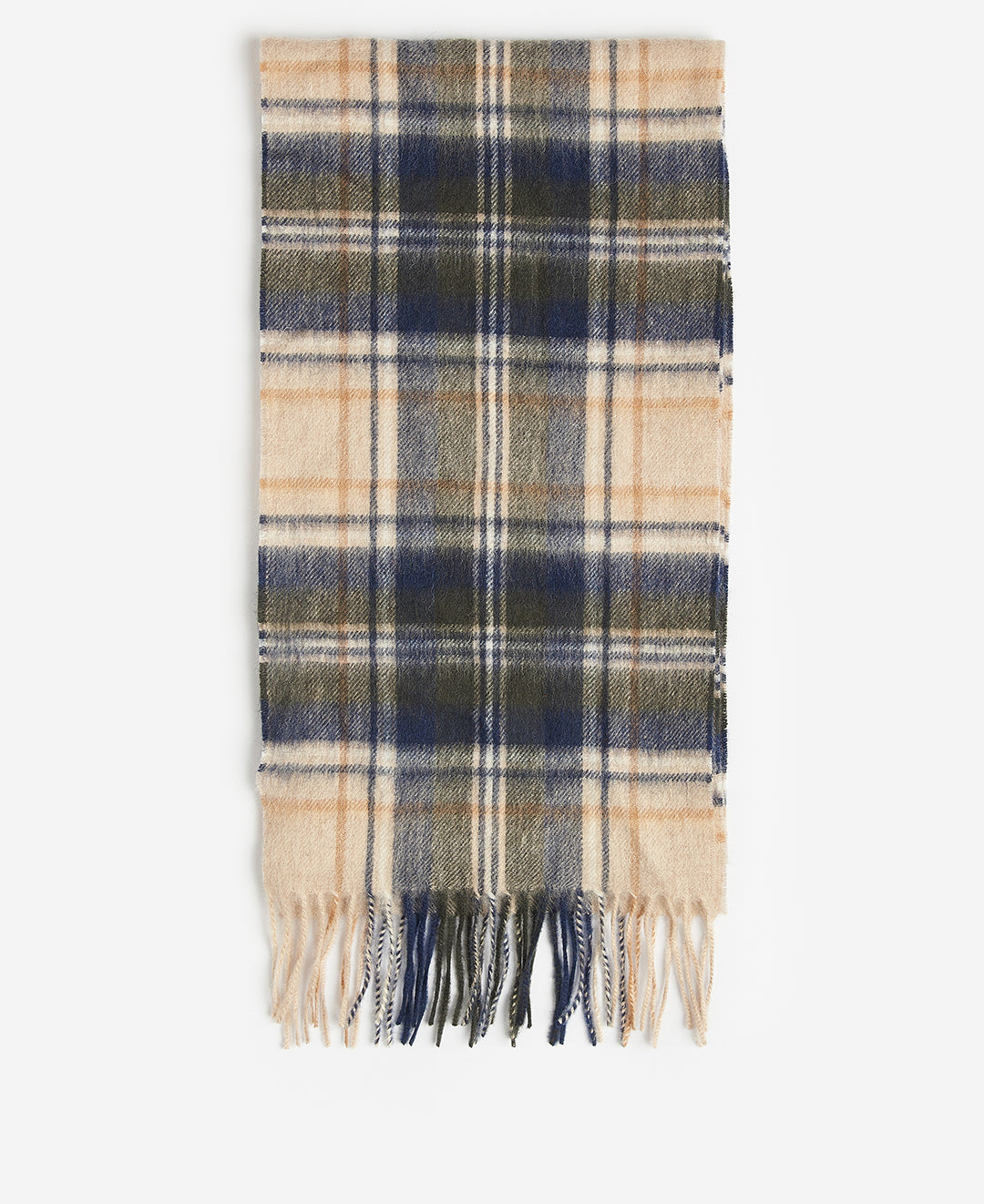 New Check halsduk SAND BEIGE PLAID / EN STL