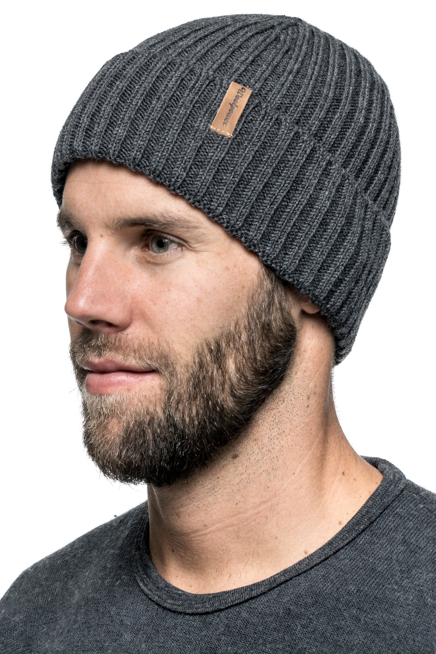 Beanie Rib GREY / ONE SIZE