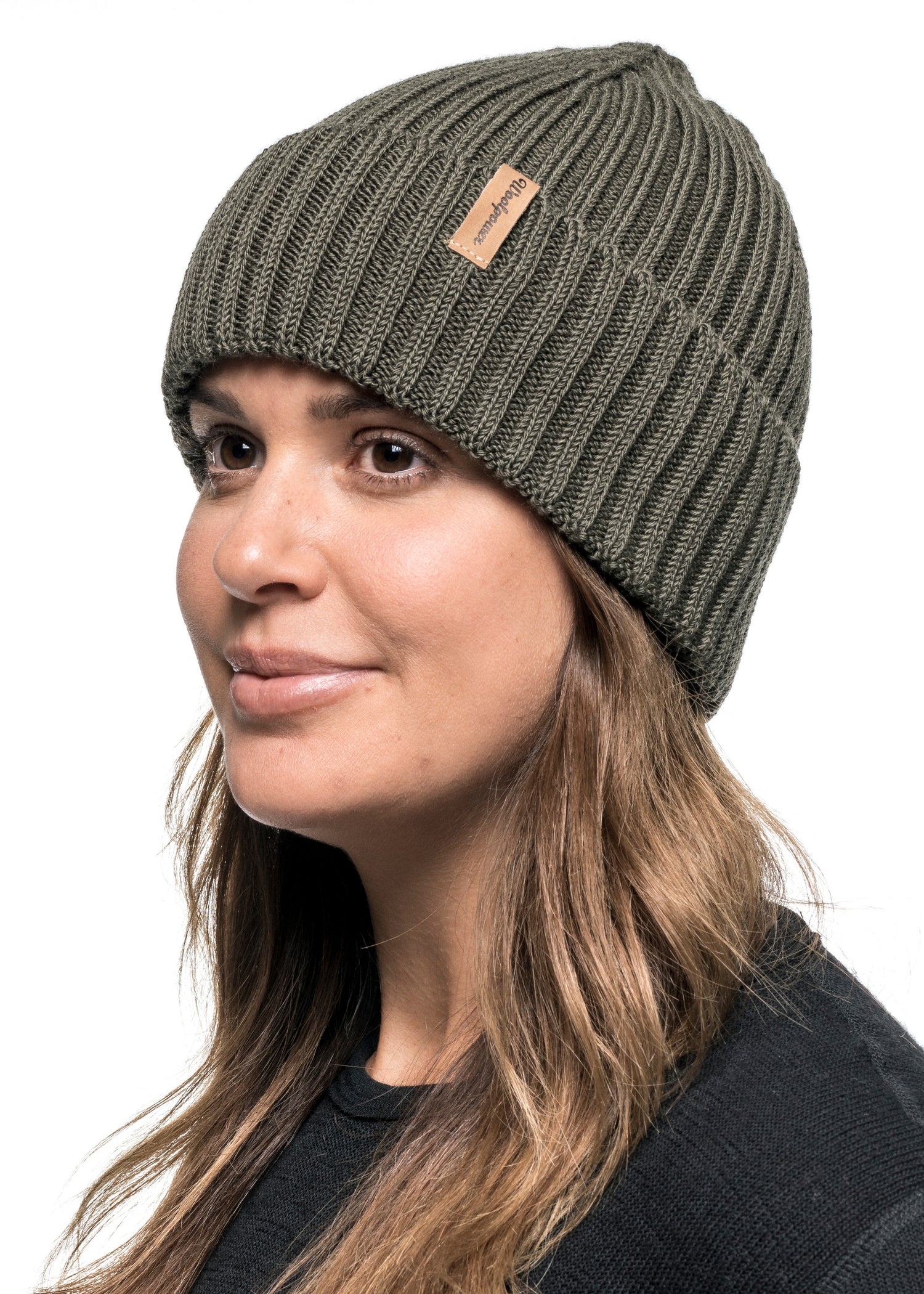 Beanie Rib PINE GREEN / ONE SIZE
