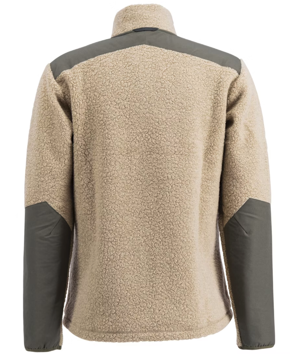 Saruk Wool Pile Mid Full Zip Men SAND / XL