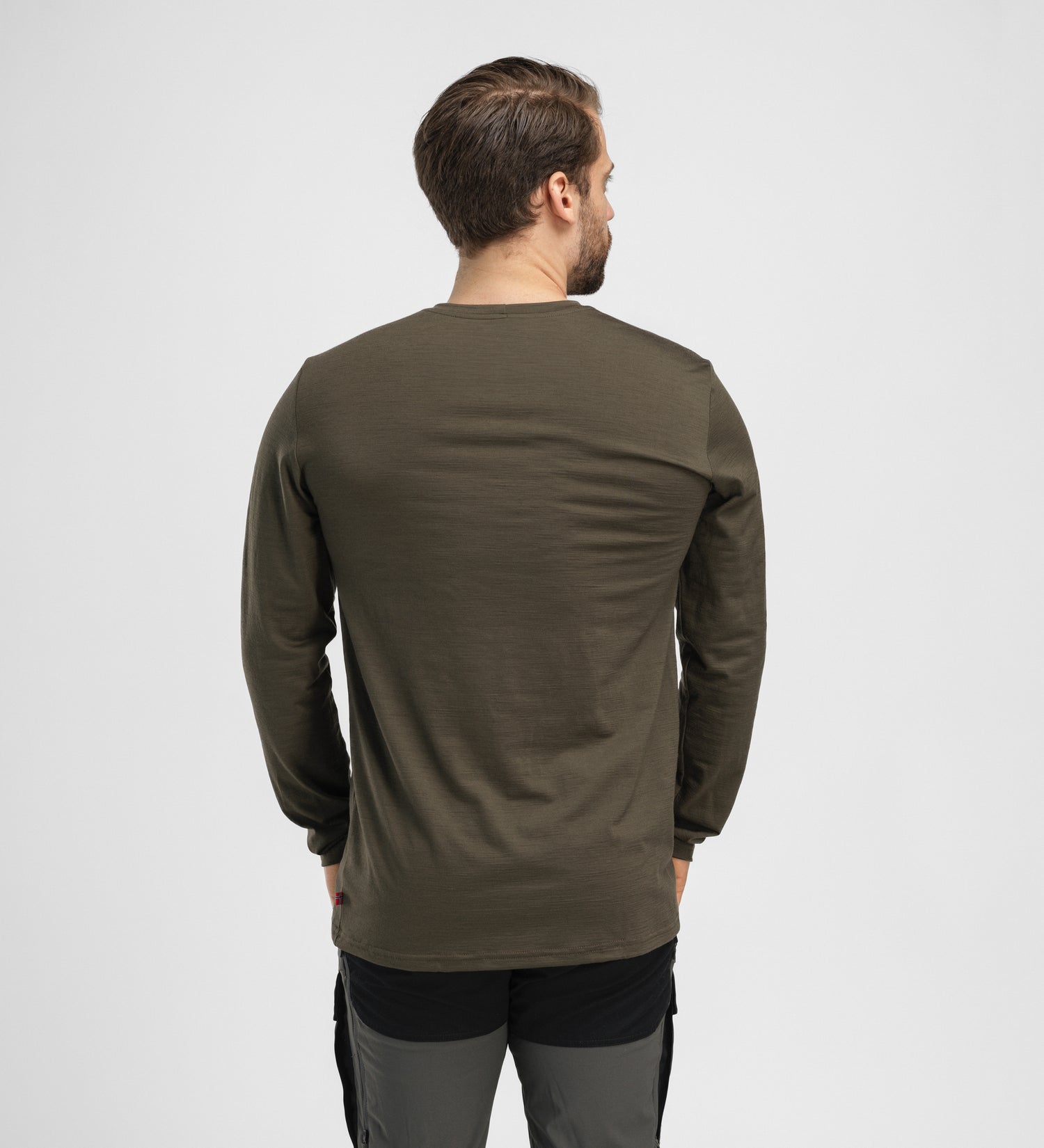 LightWool 180 Crewneck Shirt Men TARMAC / XL