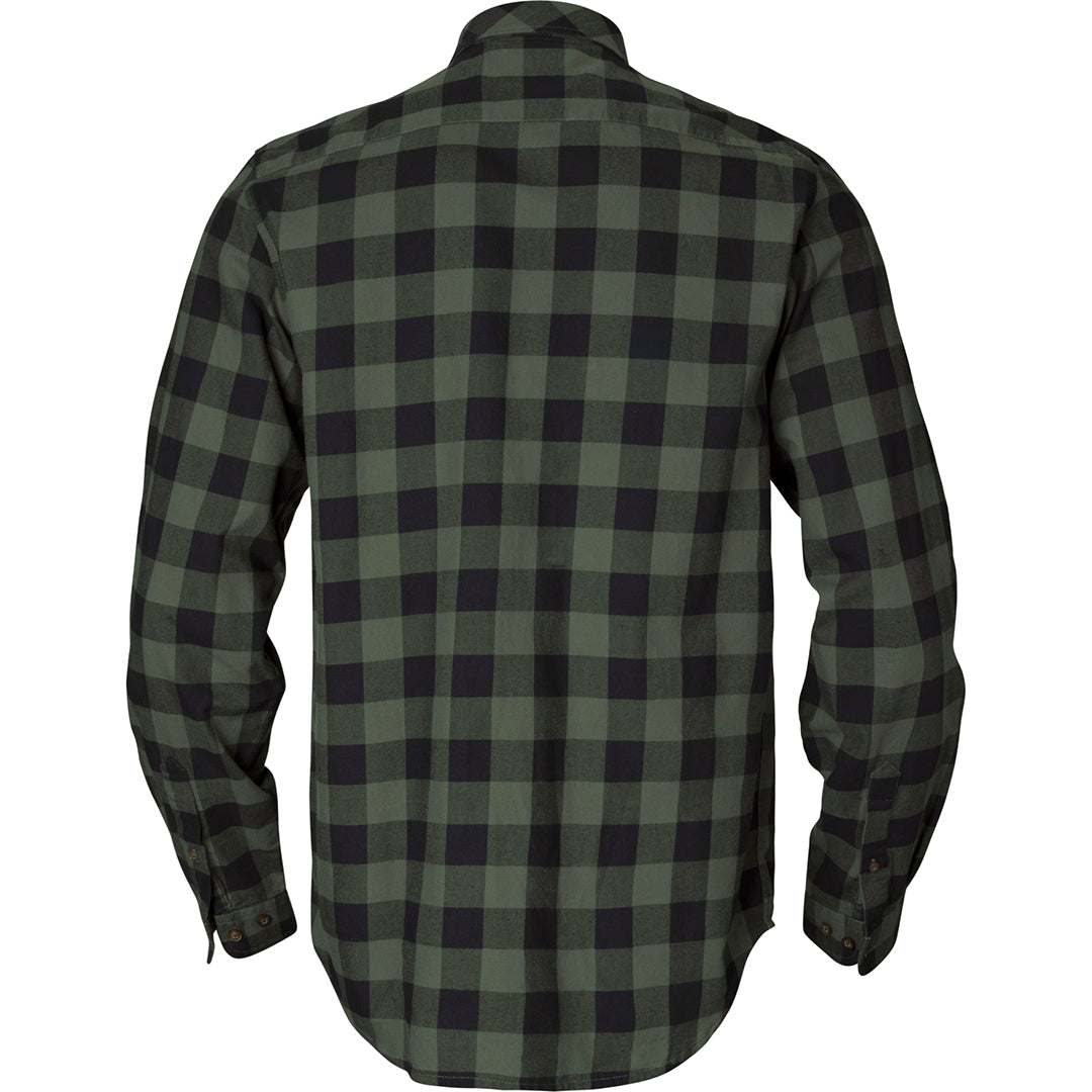 Scandinavian L/S Skjorta GREEN CHECK / XL