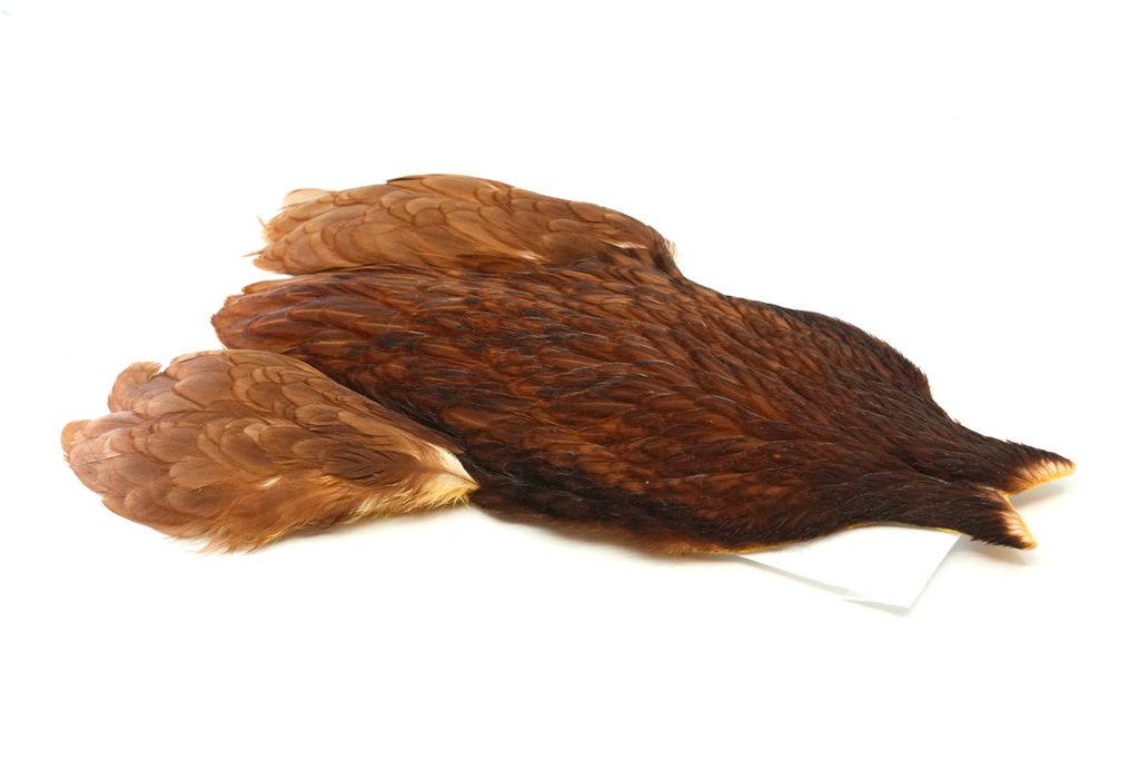 4 B´s Hen Cape Grizzly BROWN / ONE SIZE