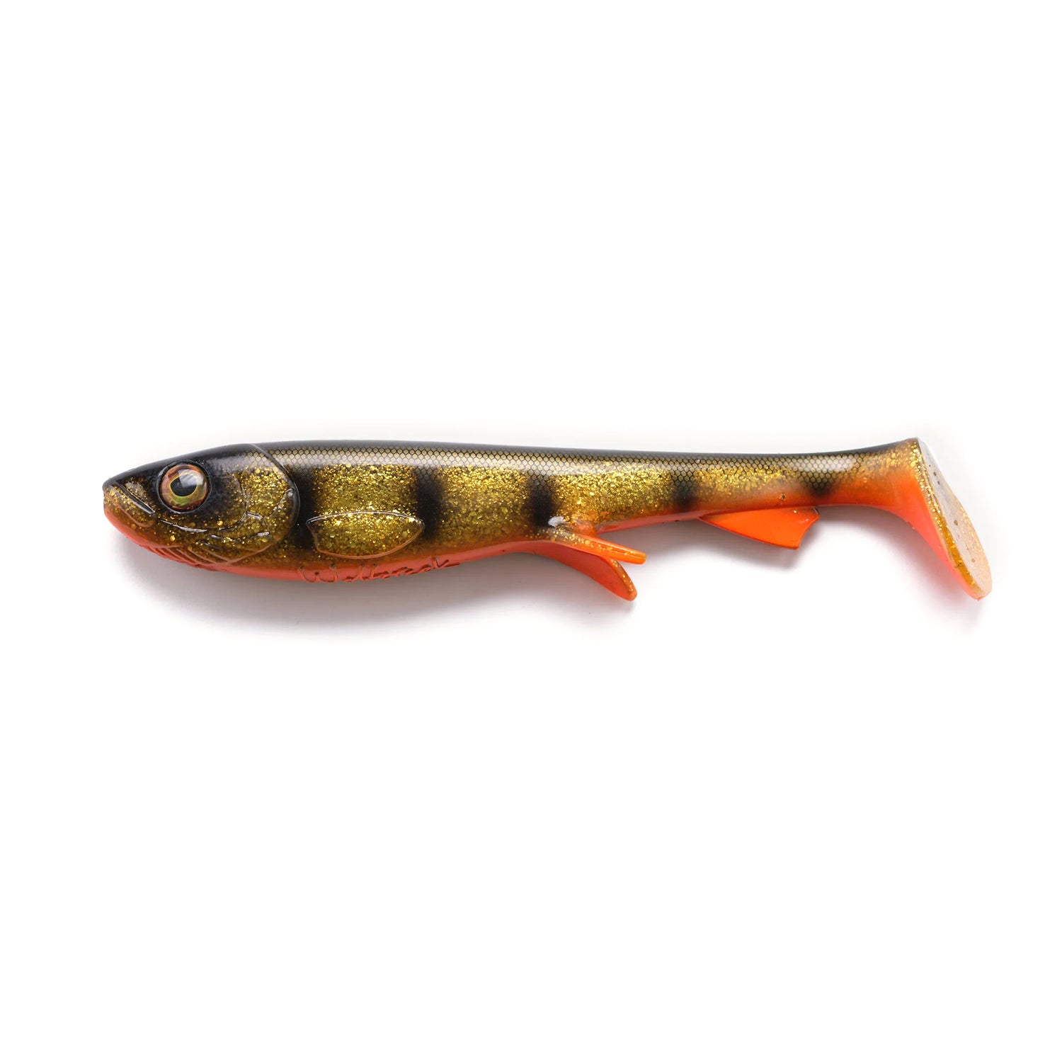 Wolfcreek Shad 30 cm GLITTER BLACK OKOBOJI PERCH UV / 220 G