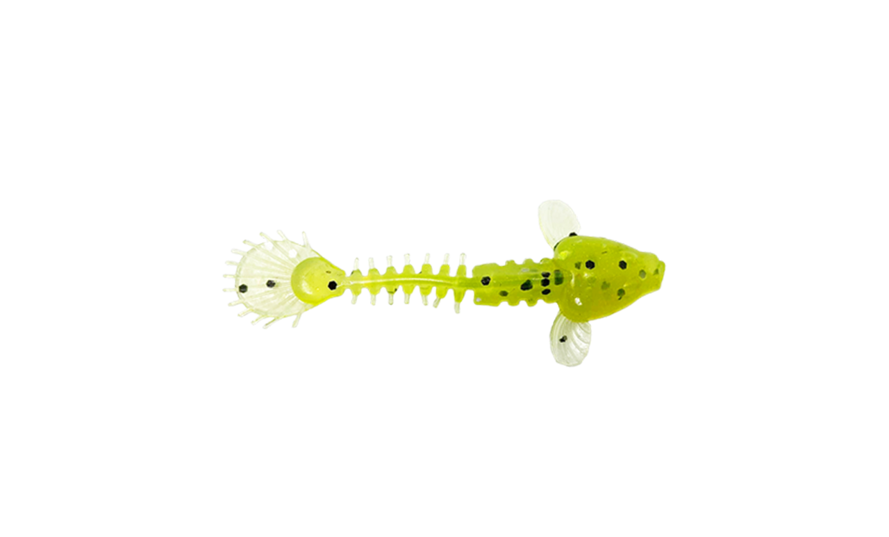 Monkey Fry 7cm, 2,5 gr, 16-pack ZALT & PEPPER LIME / 7 CM / 2,5 GRAM