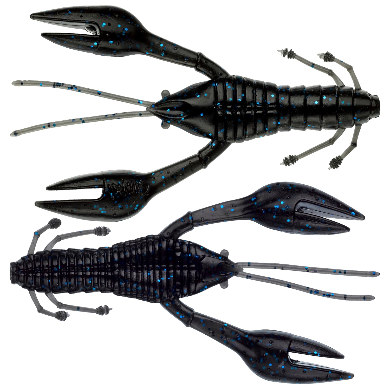 Hourra Craw Up BLACK BLUE FLAKE / 7,5 CM / 4,1 GRAM