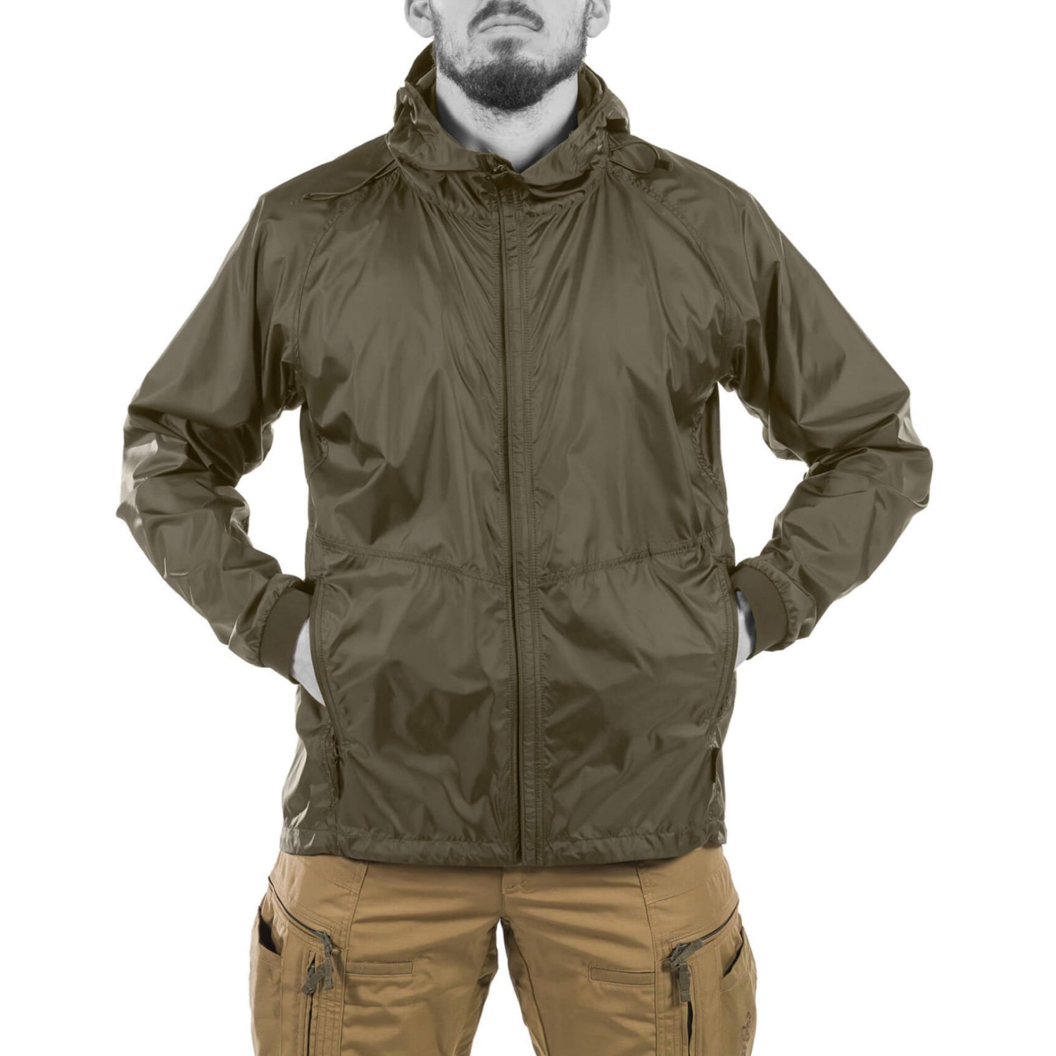 Storm Chaser Windbreaker Jacka BROWN GREY / M