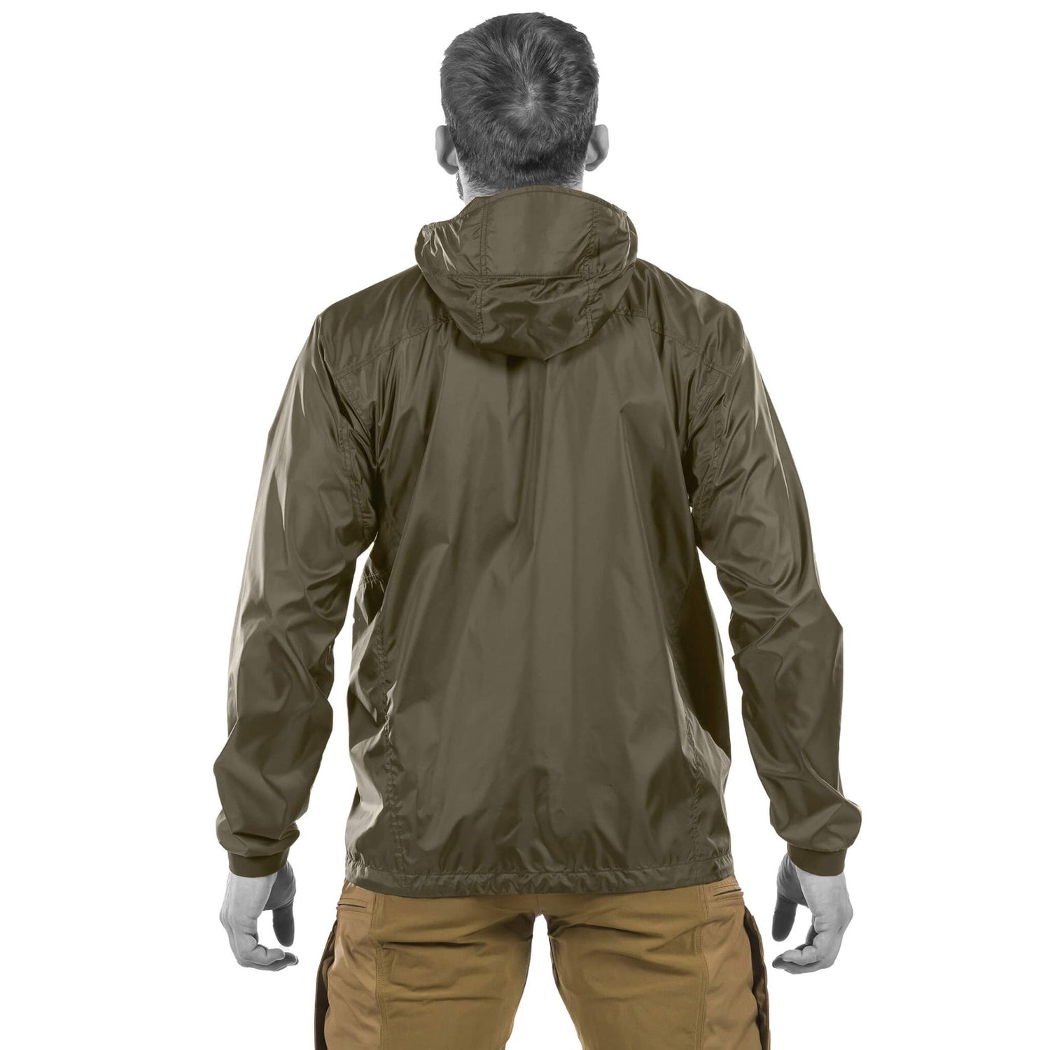 Storm Chaser Windbreaker Jacka BROWN GREY / M