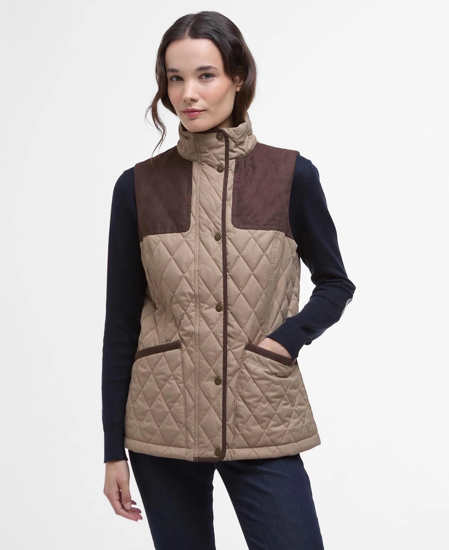 Keeper Gilet Vest Women MILITARY BROWN / 14