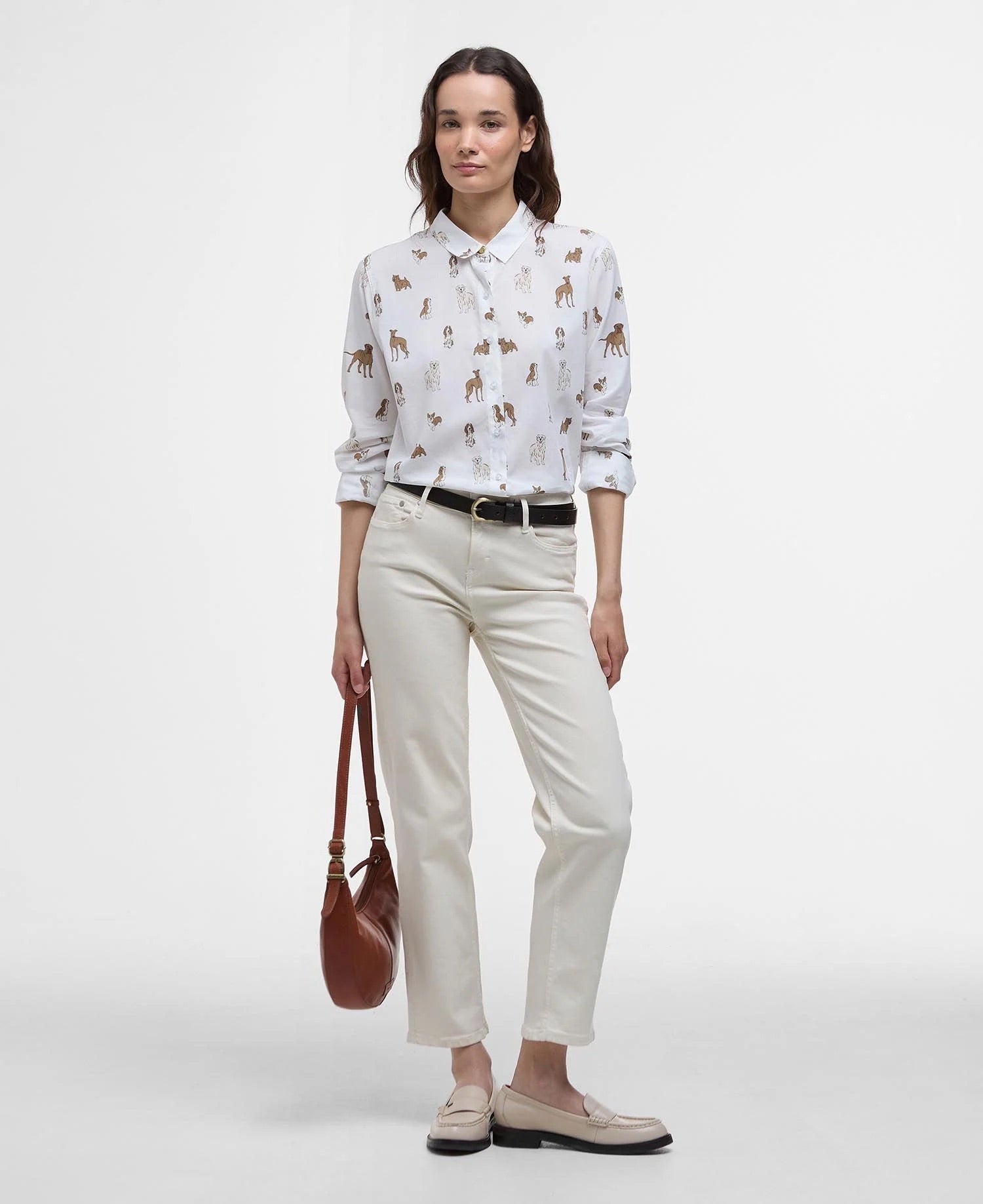 Safari Shirt Women DOG PRINT / 12