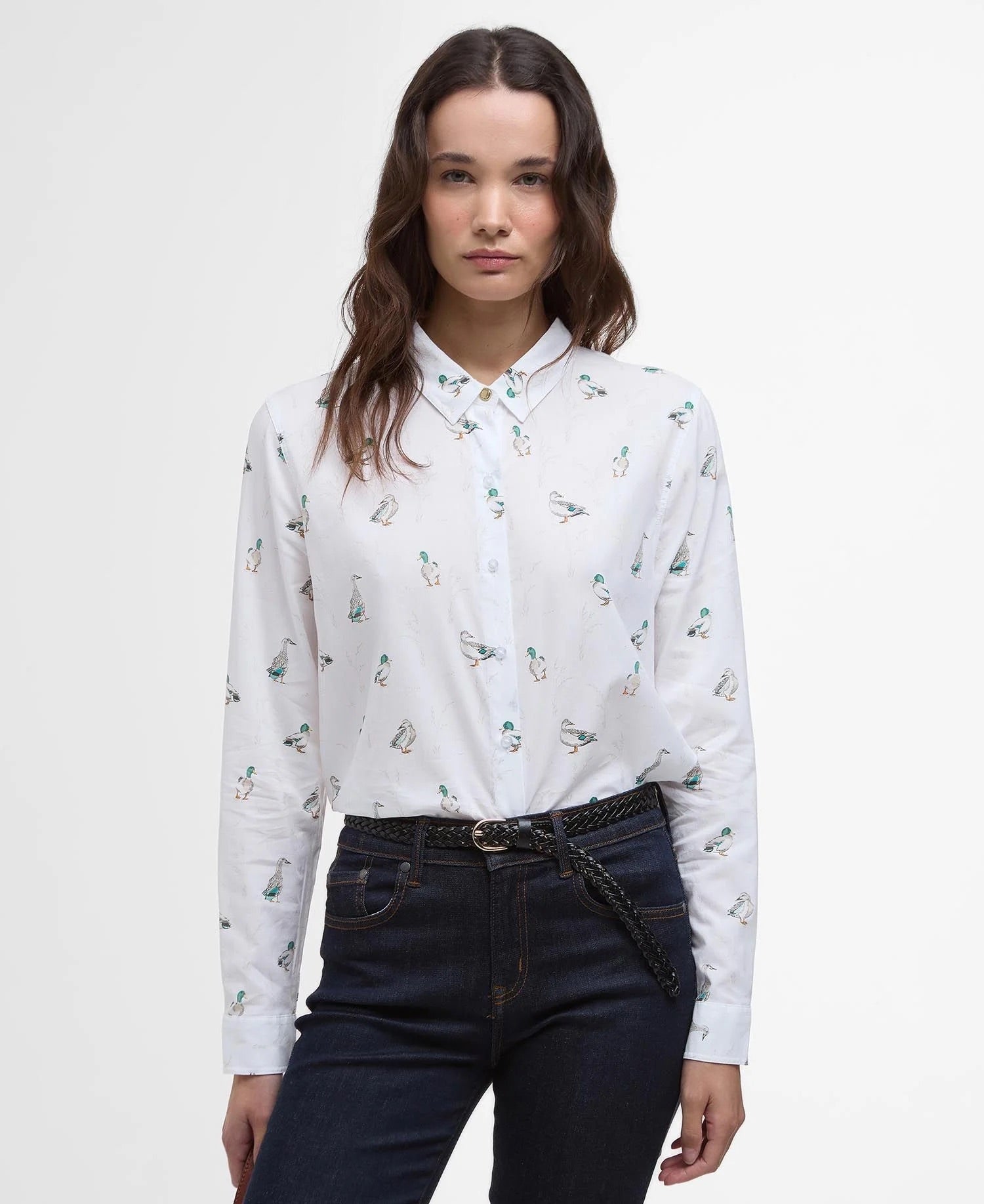 Safari Shirt Women DUCK PRINT / 12
