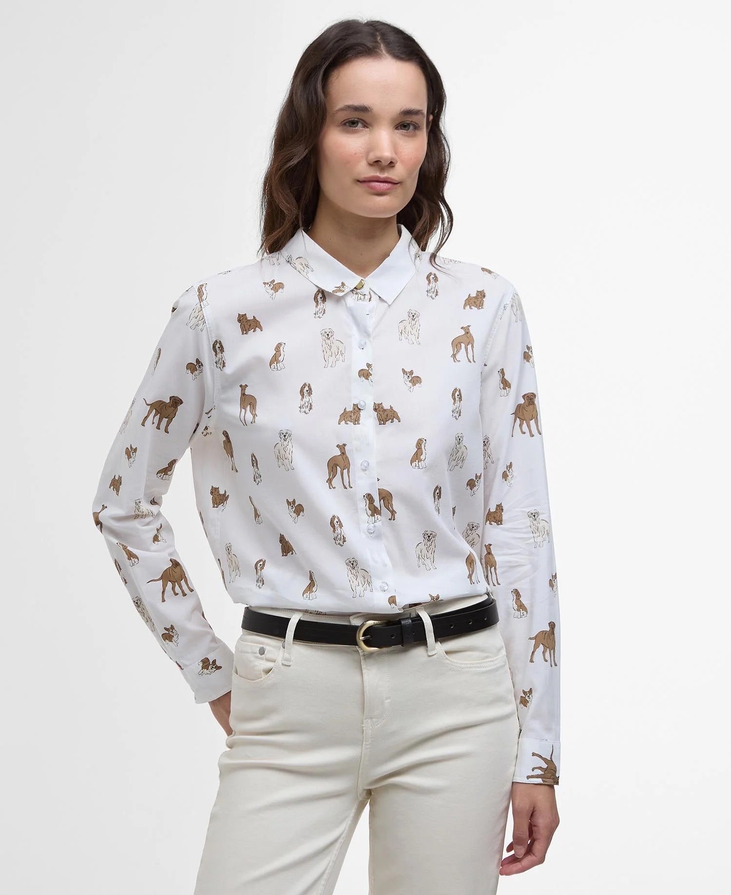 Safari Shirt Women DOG PRINT / 18