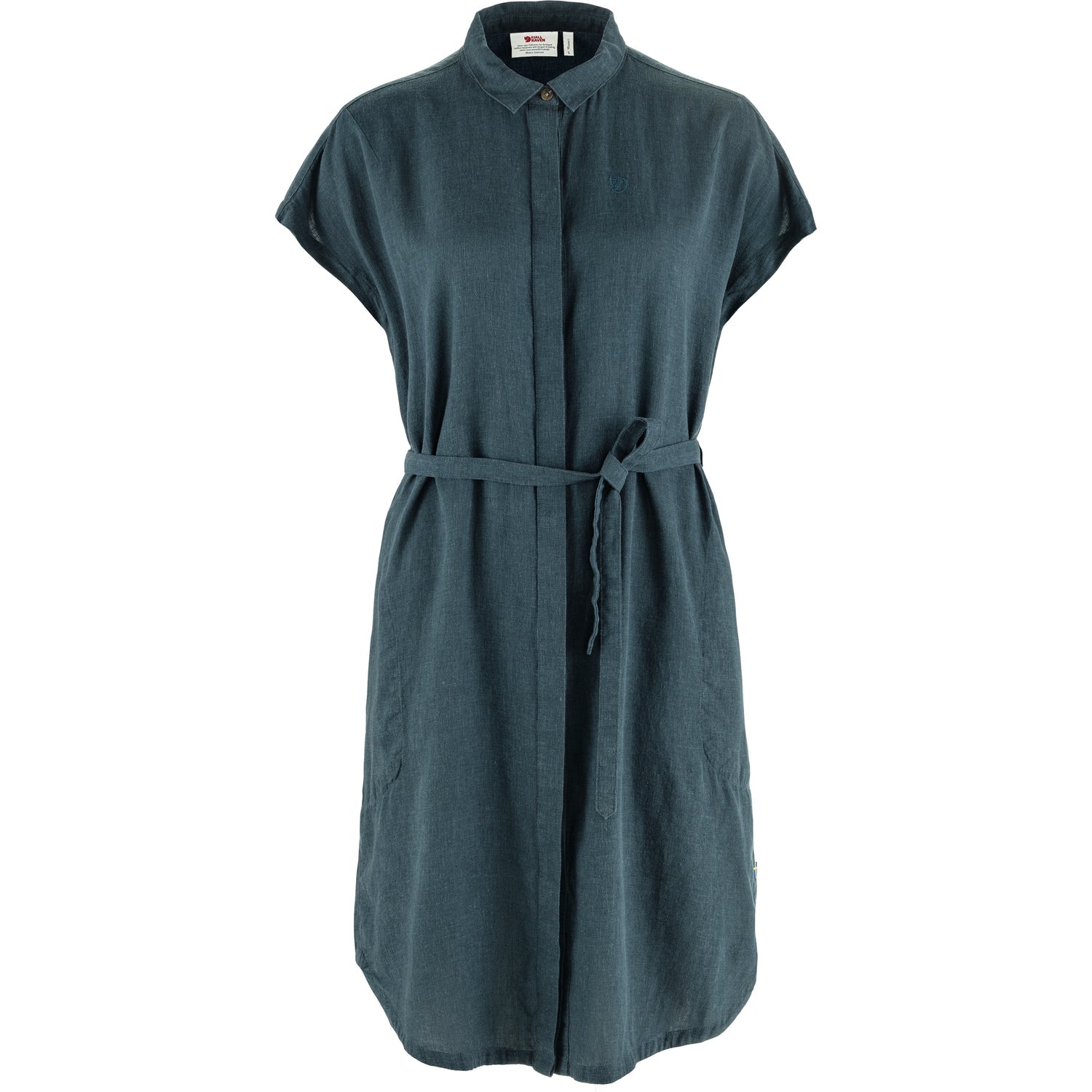 Övik Hemp Dress Women MOUNTAIN BLUE / M