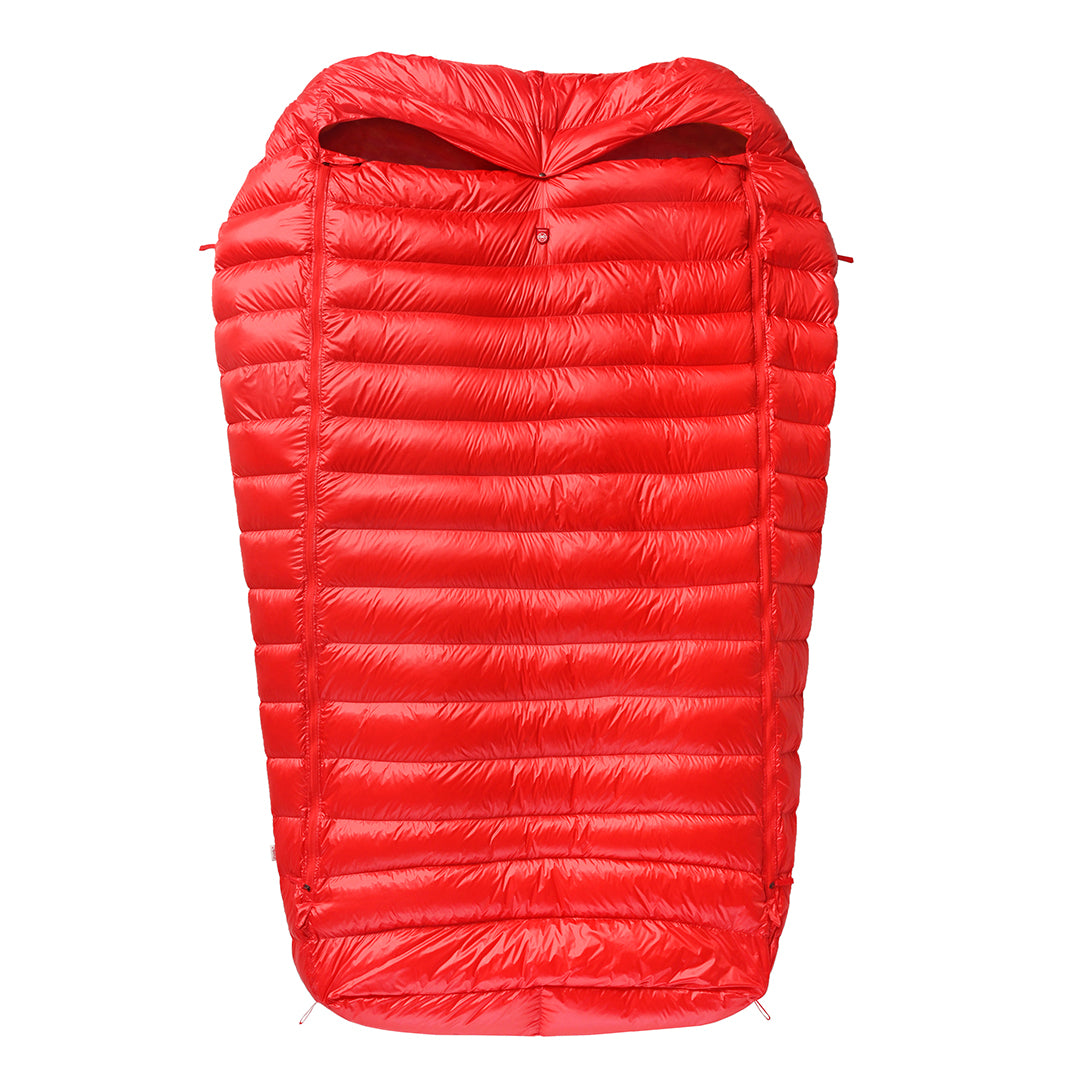 Quest 4Two Sleeping Bag (+5) RED / ONE SIZE