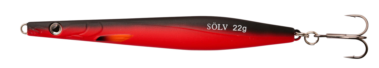 Sölv Spirr MATTE RED / 8 CM / 14 GRAM