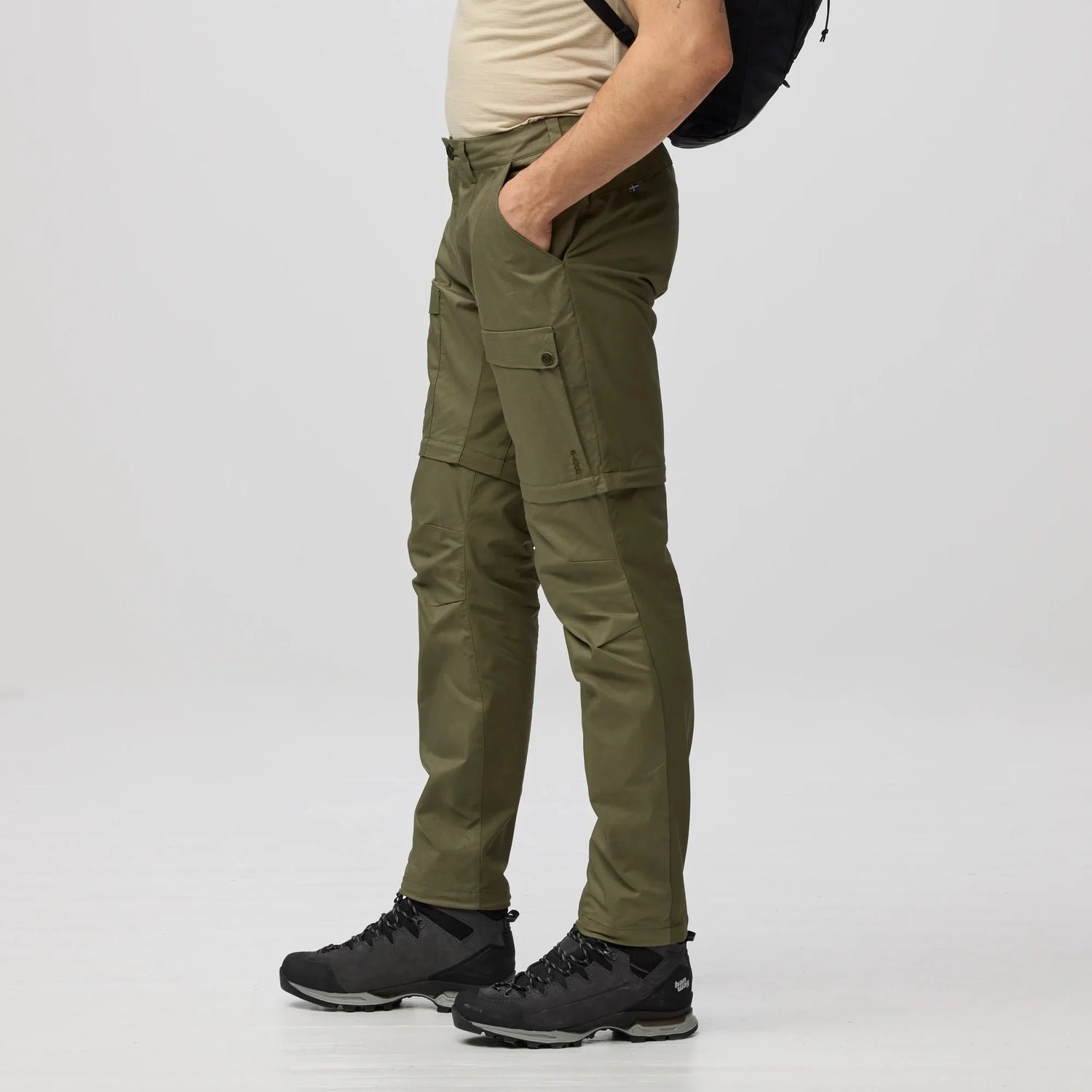 Abisko Hybrid Trail Trousers Zip-off Herr