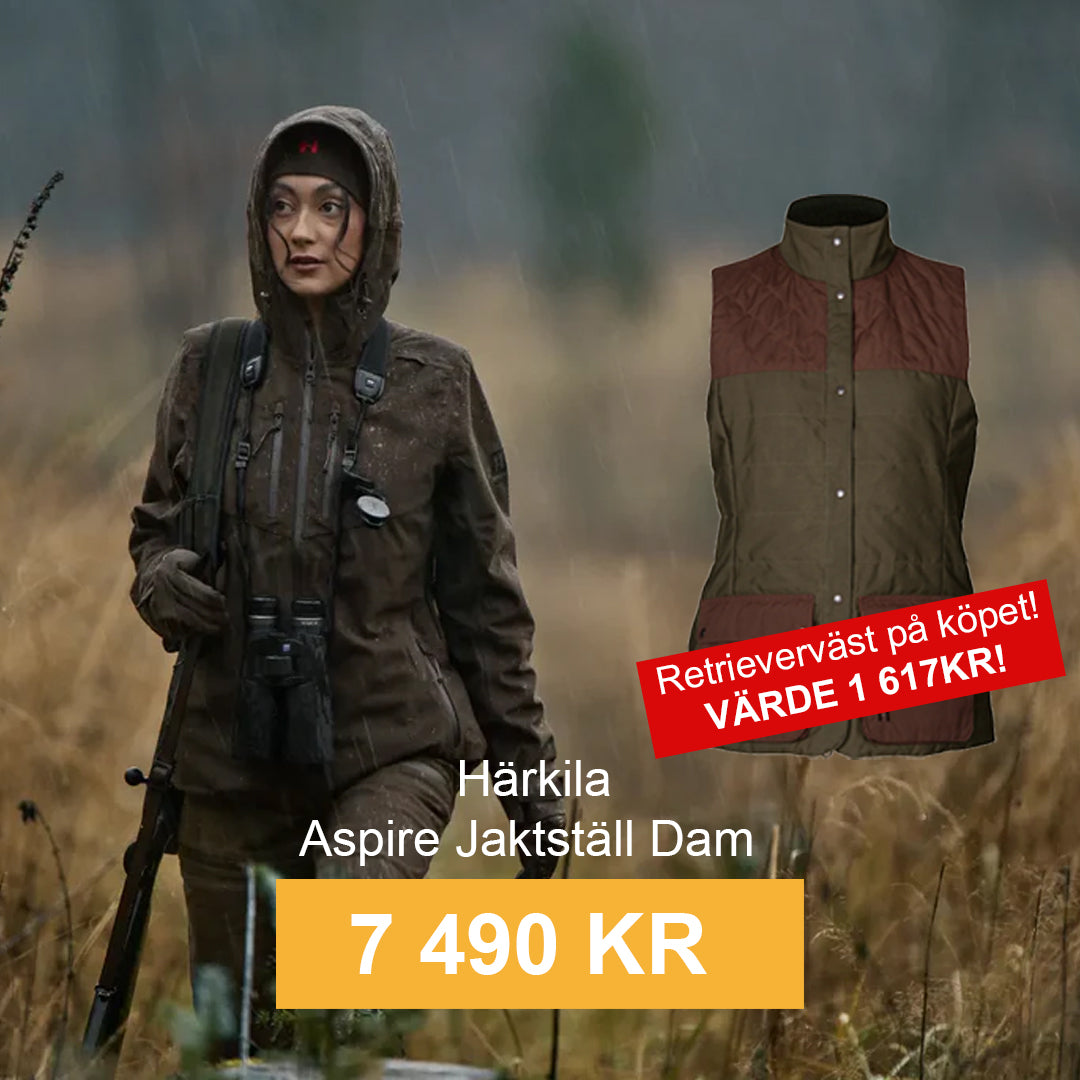 Aspire Jaktställ Dam - Retrieveväst på köpet!