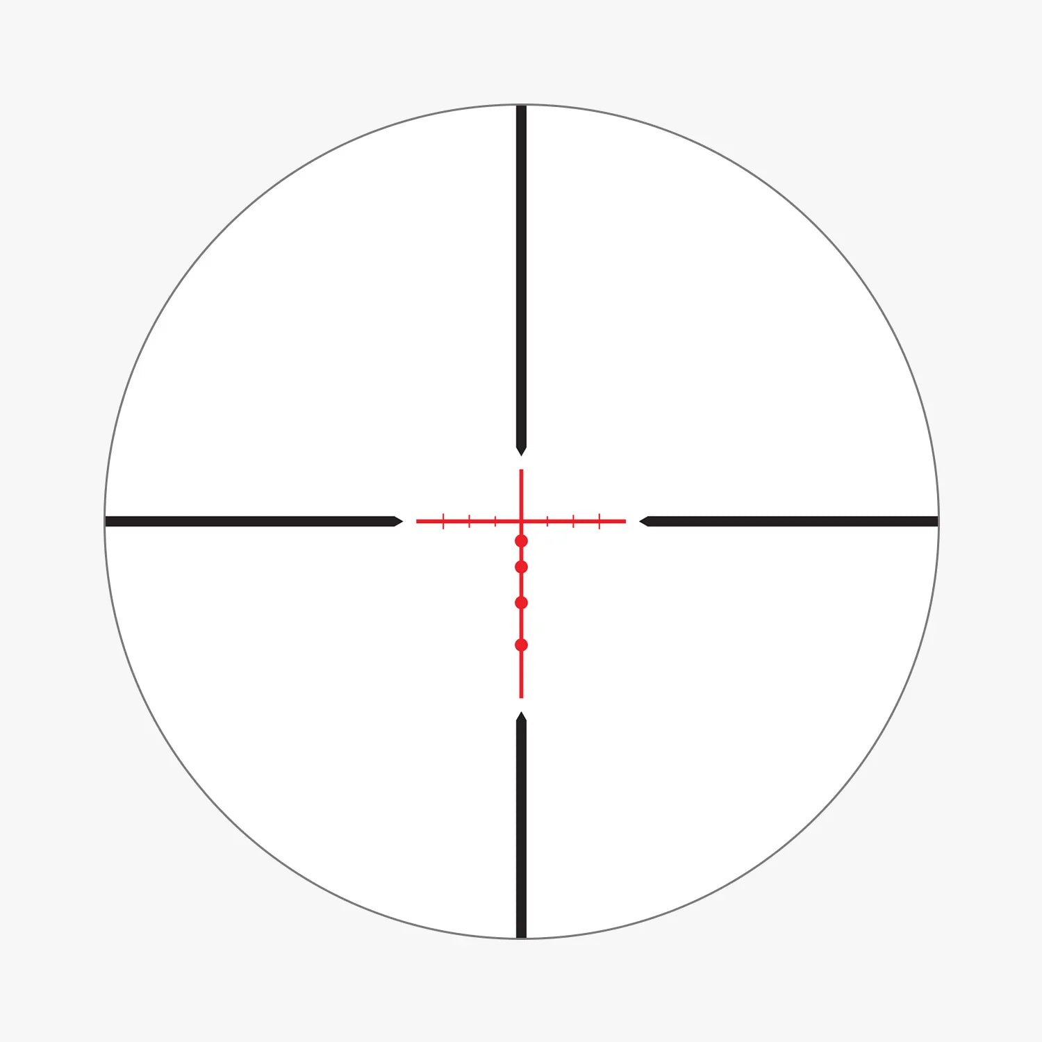 Argos HMR 2-12x42 Belyst Kikarsikte