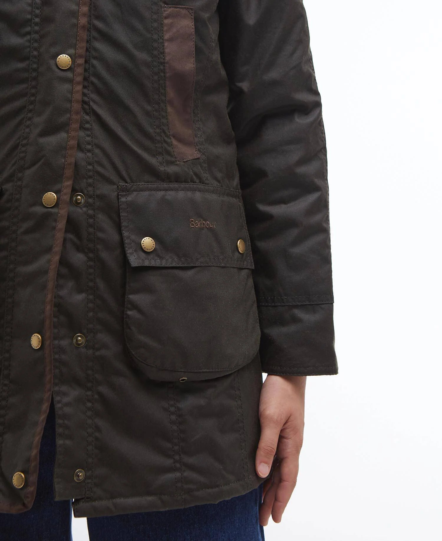 Barbour Bower Wax Jacket Dam