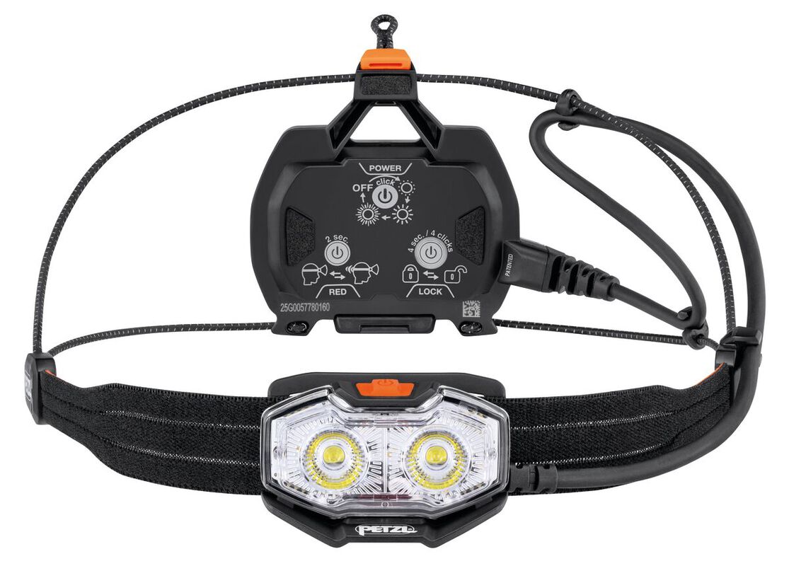 Headlamp NAO LT - Lätt och uppladdningsbar pannlampa 600 lumen