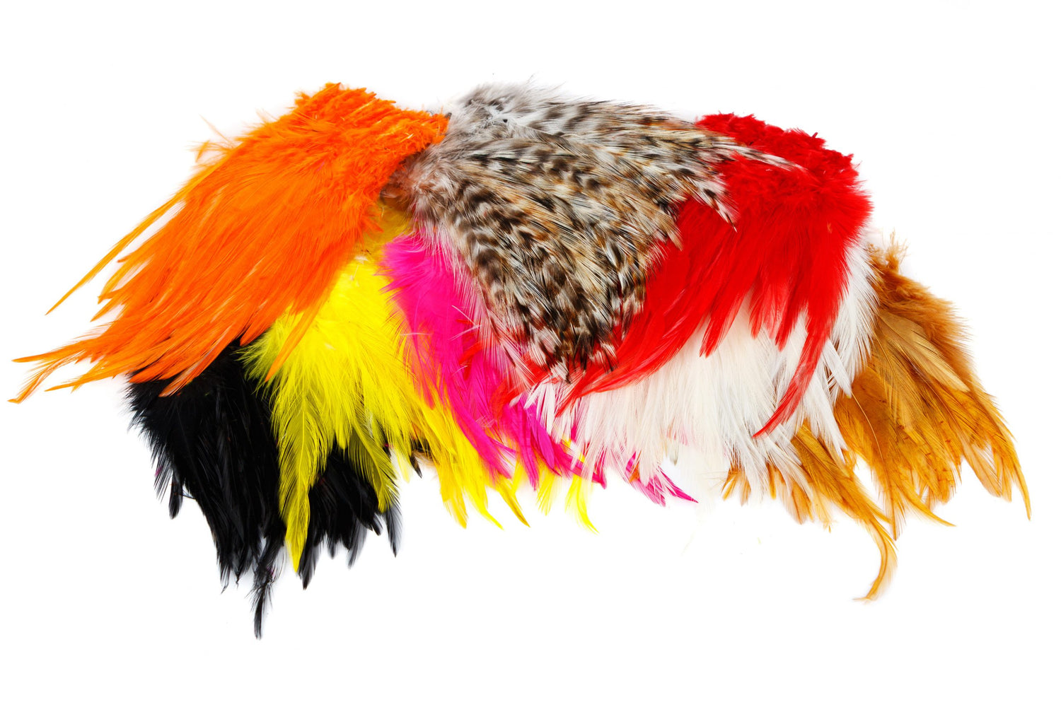 Strung Saddle Hackle